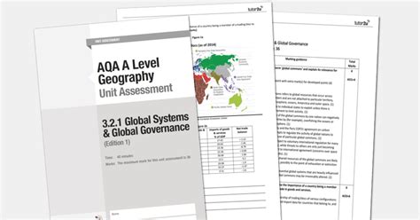 Exam Support Geography tutor2u