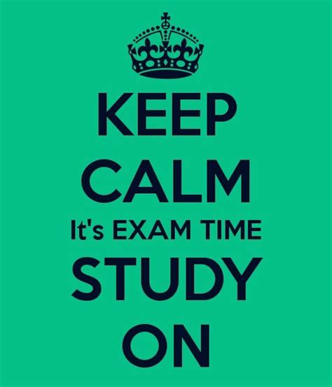Exam Time Keep Calm