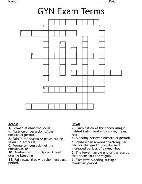 Exam for future doctors crossword. The Crossword Solver found 30 answers to "Future physician's exam", 4 letters crossword clue. The Crossword Solver finds answers to classic crosswords and cryptic crossword puzzles. Enter the length or pattern for better results. Click the answer to find similar crossword clues . Enter a Crossword Clue. Sort by Length. # of Letters or Pattern. 