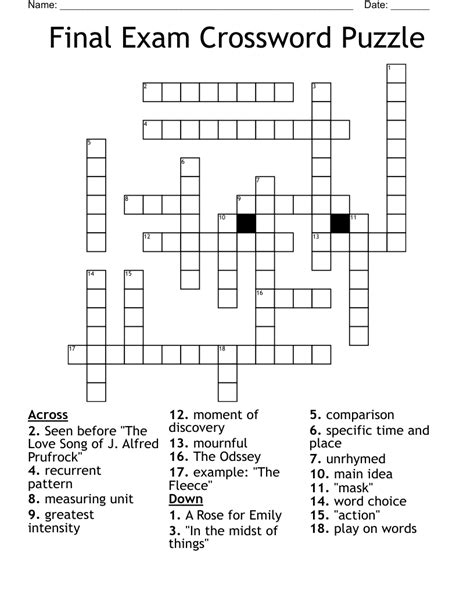 Exam givers crossword clue. Dec 26, 2023 · Now, let's get into the answer for Exam givers crossword clue most recently seen in the Thomas Joseph Crossword. Exam givers Crossword Clue Answer is… Answer: TESTERS. This clue last appeared in the Thomas Joseph Crossword on December 26, 2023. You can also find answers to past Thomas Joseph Crosswords. Today's Thomas Joseph Crossword Answers 