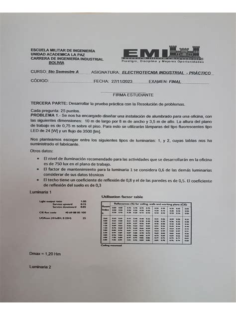 Examen Fial Electrotecnia Seccion A PDF - Scribd