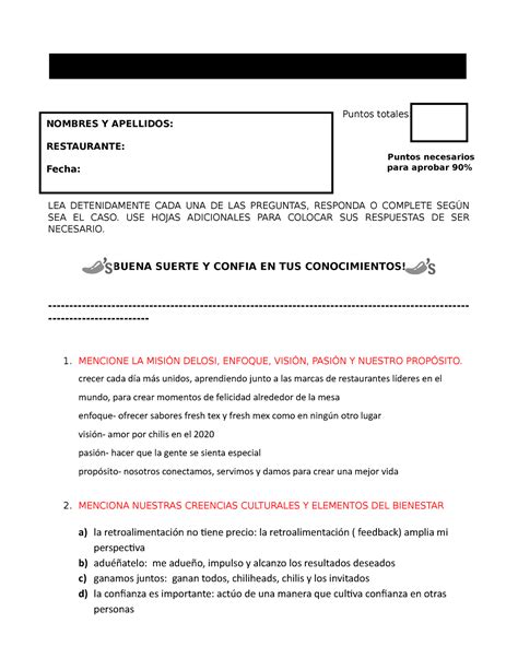 Examen de entrenadores 2024 resuelto - LEA DETENIDAMENTE …