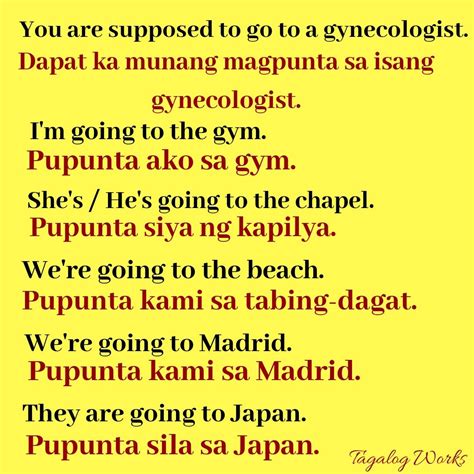 Example In Tagalog
