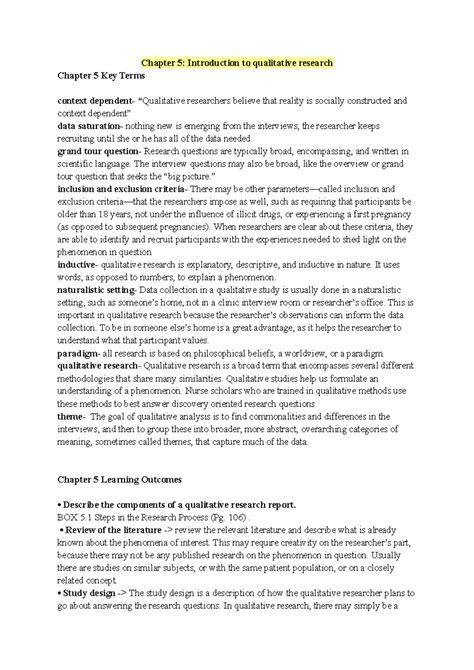 Example Of Chapter 5 Qualitative 1