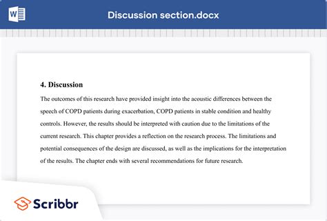Example Of Discussion In Research Paper