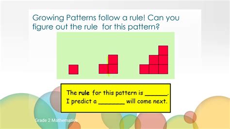 Example Of Growing Pattern In Mathematics