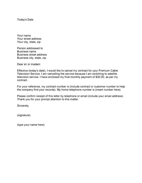 Example Of Request Cancellation Email
