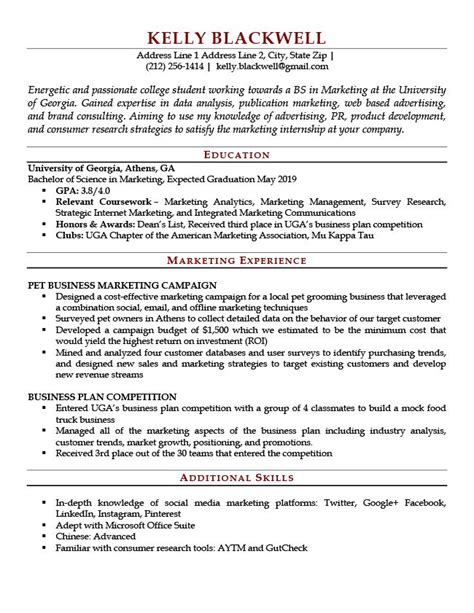 Example Resume Best Resume Format For Job Hopper