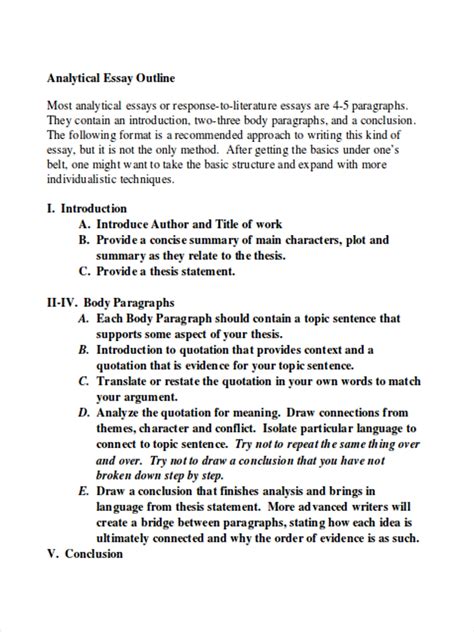 The idea is to provide yourself with a visual diagram of where your essay will go. The outline shows the sequence of your essay and the main ideas to keep in mind while writing. Three types of outlines are most commonly used. They are: alphanumeric outline, full sentence outline, and decimal outline. Sample outlines listed below are borrowed .... 