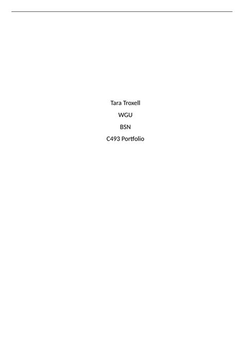 Example of c493 portfolio.  Task #2: Portfolio : Blocks 3 and 4 in the Course of Study walk you ...