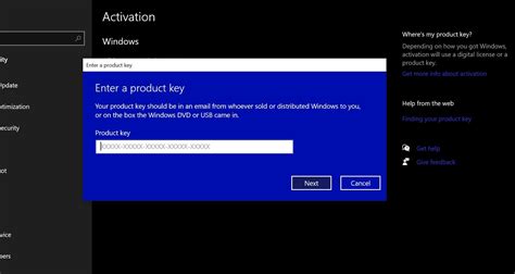 Example of licence key.  This is achievable by product activation (Windows is a good example)...