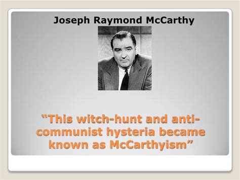 Examples Of Mccarthyism In The Crucible ipl.org