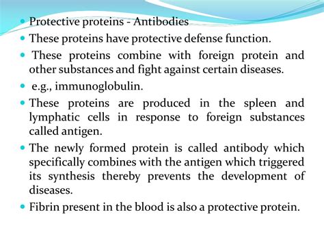 Examples Of Protective Proteins