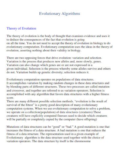 Examples of Algorithmic Asset Experiments: Past, Present, and Future