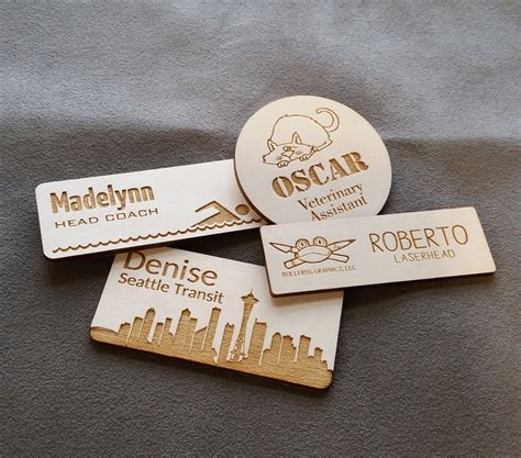 Examples of Name Tags Get Inspired with Creative Designs