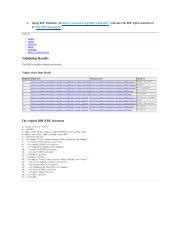 Examples of RDF Validation - W3