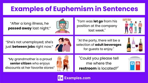 Examples of euphemism