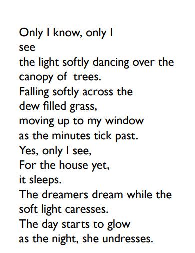 Examples of ode Poems