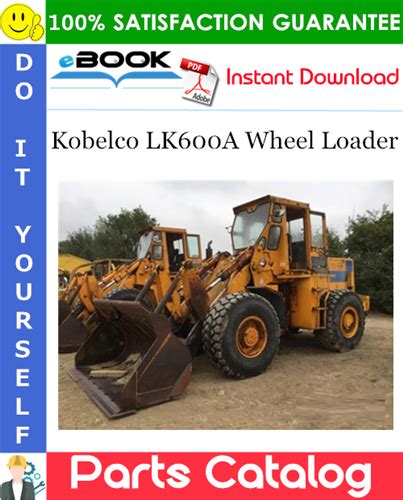 Examples of spare parts for KOBELCO LK600A