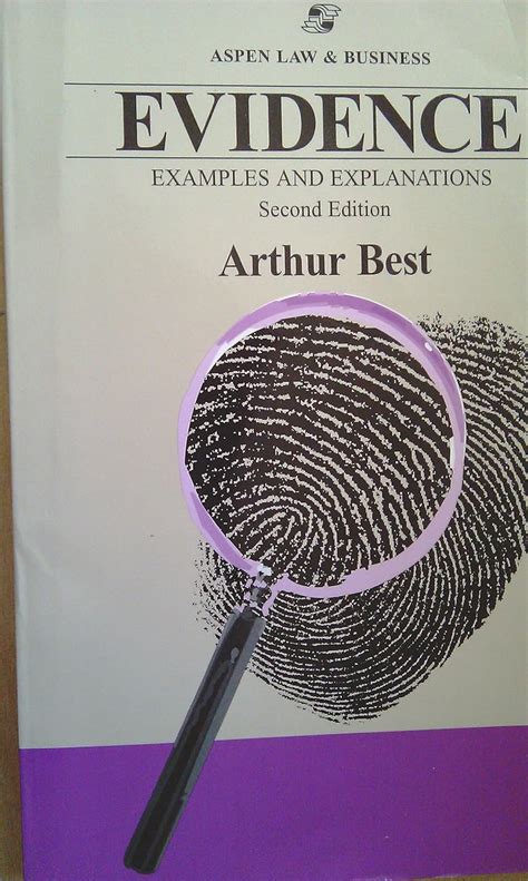 Download Examples  Explanations For Evidence By Arthur Best
