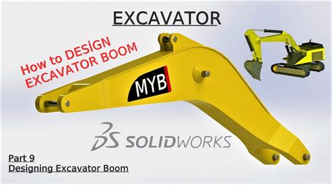 Excavator boom steel grade.  Integrated design and analysis includes parametric design of excav...