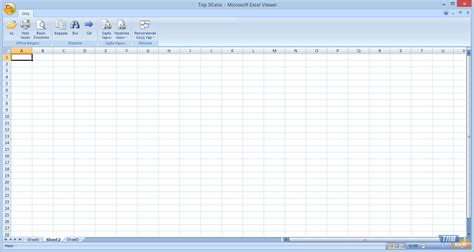 Excel ücretsiz sürüm