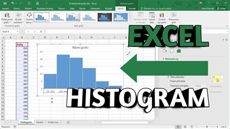 Excel - Vytváříme histogram - YouTube