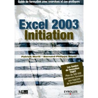 Excel 2003 initiation guide de formationavec exercices et cas pratiques. - Historische entwicklung der perfektkonstruktionen im deutschen.