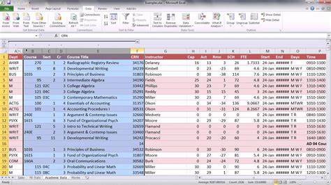 Excel 2010 Ch. 5 Grouping & Subtotals II YouTube
