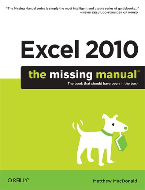 Excel 2010 the missing manual free download. - A teachers pocket guide to school law.