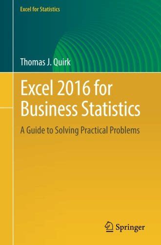Excel 2013 for business statistics a guide to solving practical. - Legislación sobre el niño y la familia.