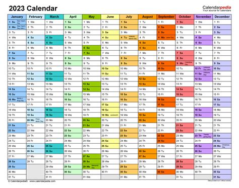 Excel Calendar 2023 Customize and Print