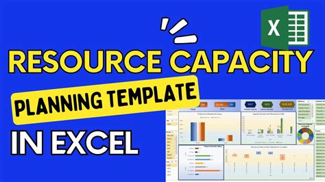 Excel Capacity Planner YouTube