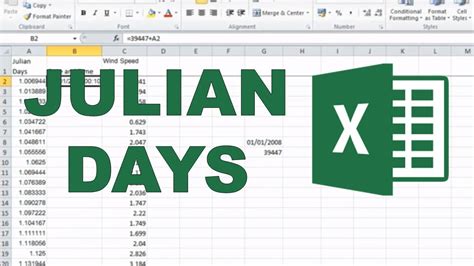 Excel Convert Julian Date To Calendar Date