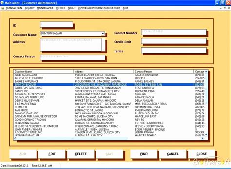 Excel Database Templates Free Download DocTemplates