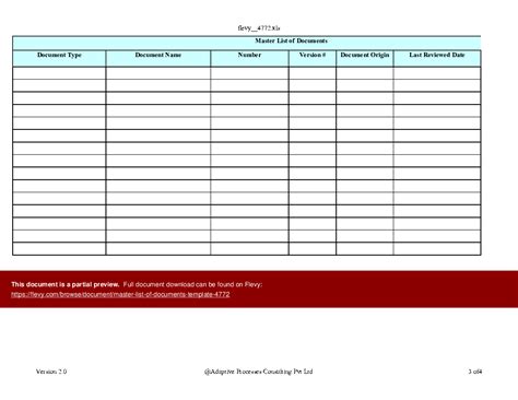 Excel Form Templates Master of Documents