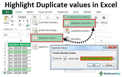 Excel Formula Highlight Duplicate Values Exceljet Hot Sex Picture