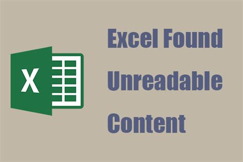 Excel Found Unreadable Content: excel - How can I reference a cell's value in PowerQuery - Stack image 1