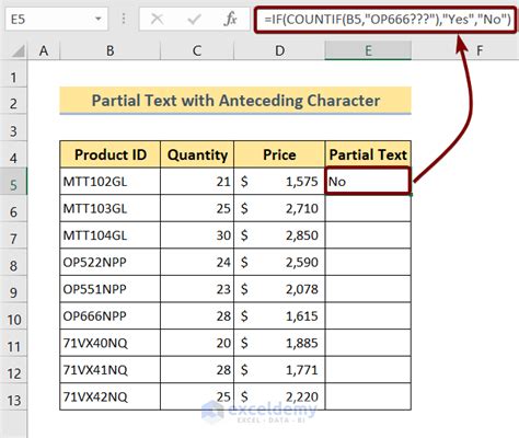 Excel Function Text Contains
