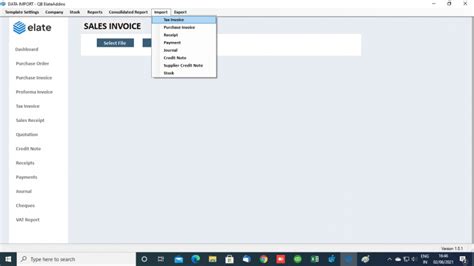 Excel Import tool for QuickBooks Elate QB Addins
