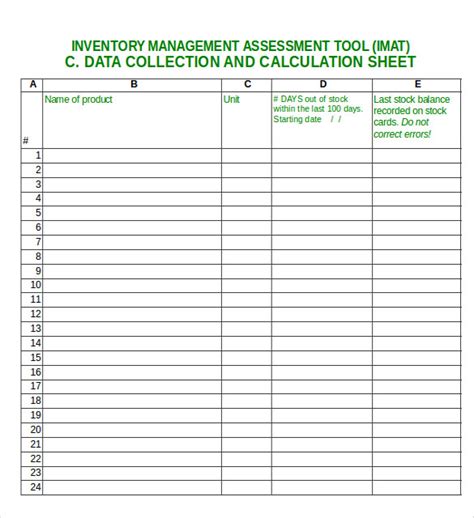 Excel Inventory Template 20+ Free Excel, PDF Documents Download Free