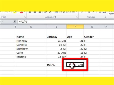 Excel Math How to Add Subtract Divide and Multiply