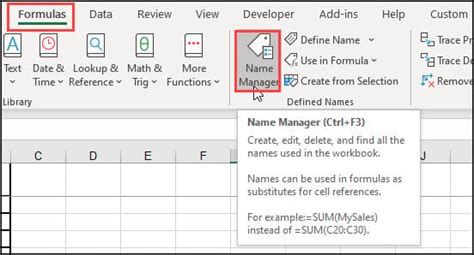 Excel Named Range Your Key to Formula Simplicity