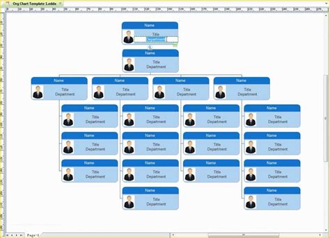 Excel Organization Chart Template