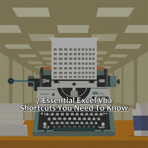 Excel Shortcuts Timesaving VBA Codes You Need To Know Unlock Your