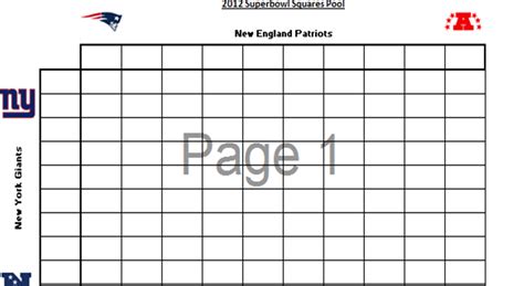 Excel Spreadsheets Help Printable 2012 Superbowl Squares Spreadsheet