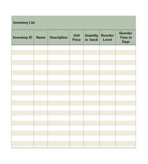 Excel Template 34+ Excel Documents Download