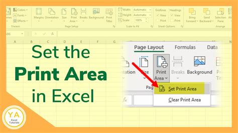 Excel Tutorial How To Adjust Printable Area In Excel excel