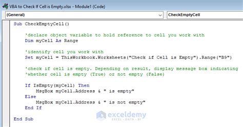 Excel Vba Check If Cell Is Empty Before Writing To It And Cycle