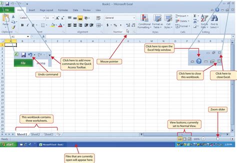 Excel application show